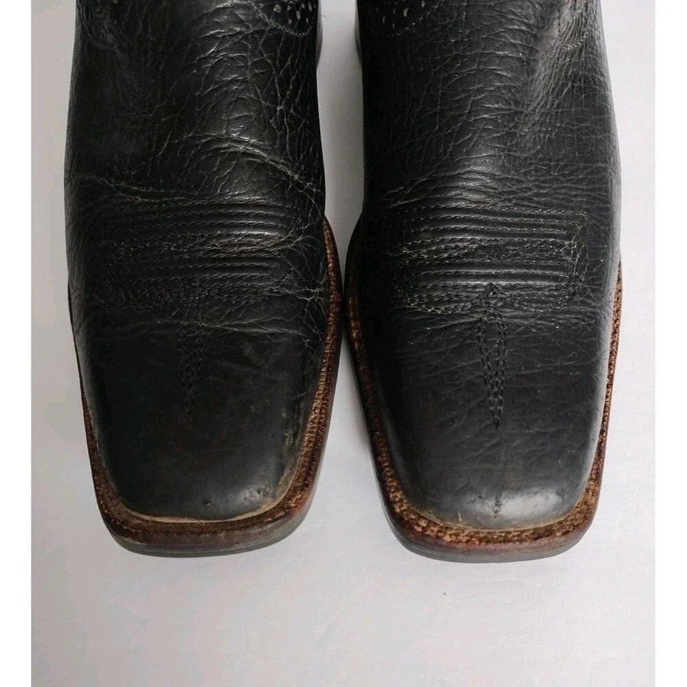 Twisted X Mens Size 8B WRS0006 Leather Steel Toe Square Western Work Barn Boots
